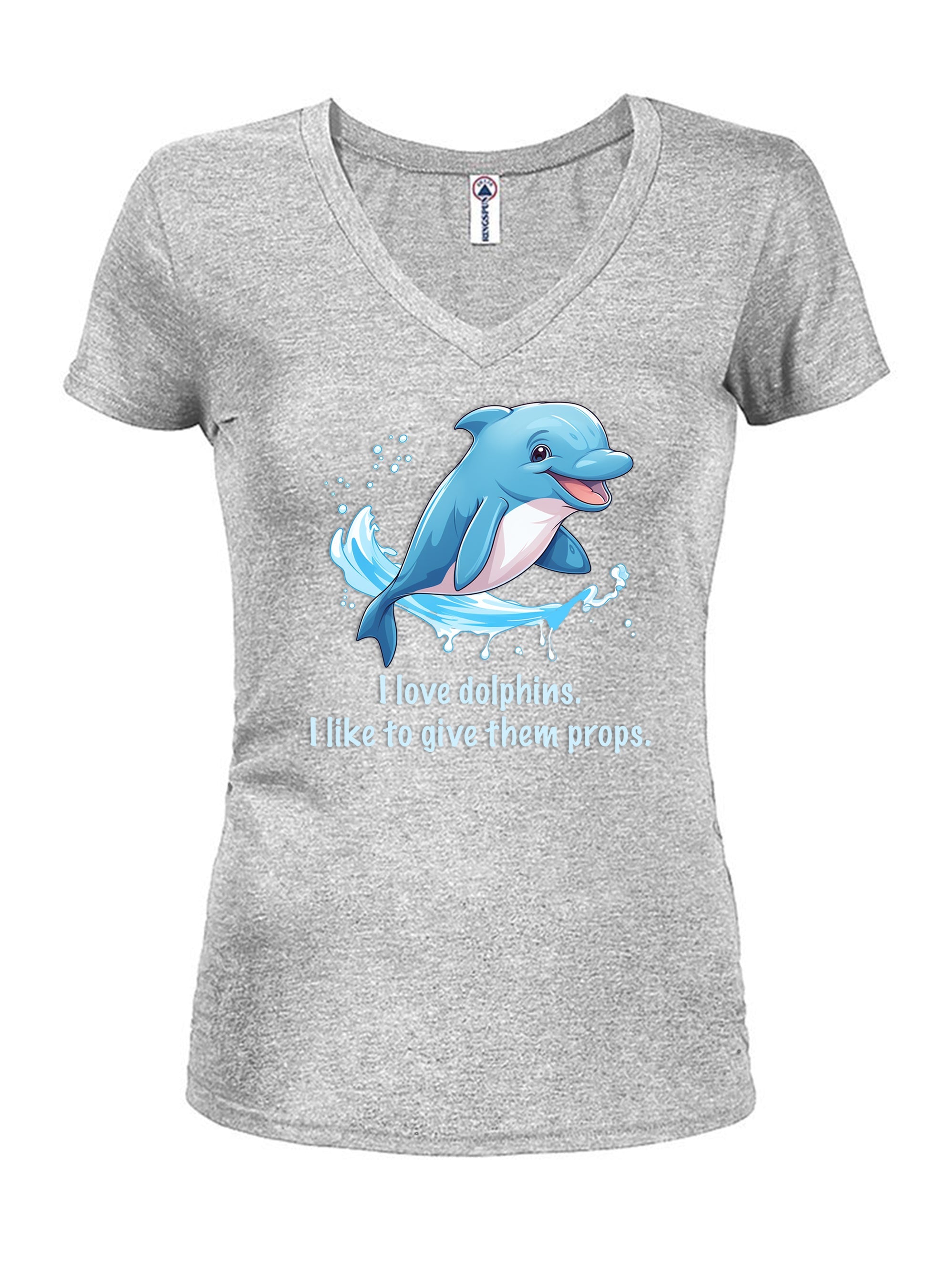 I love dolphins. I like to give them props T-Shirt