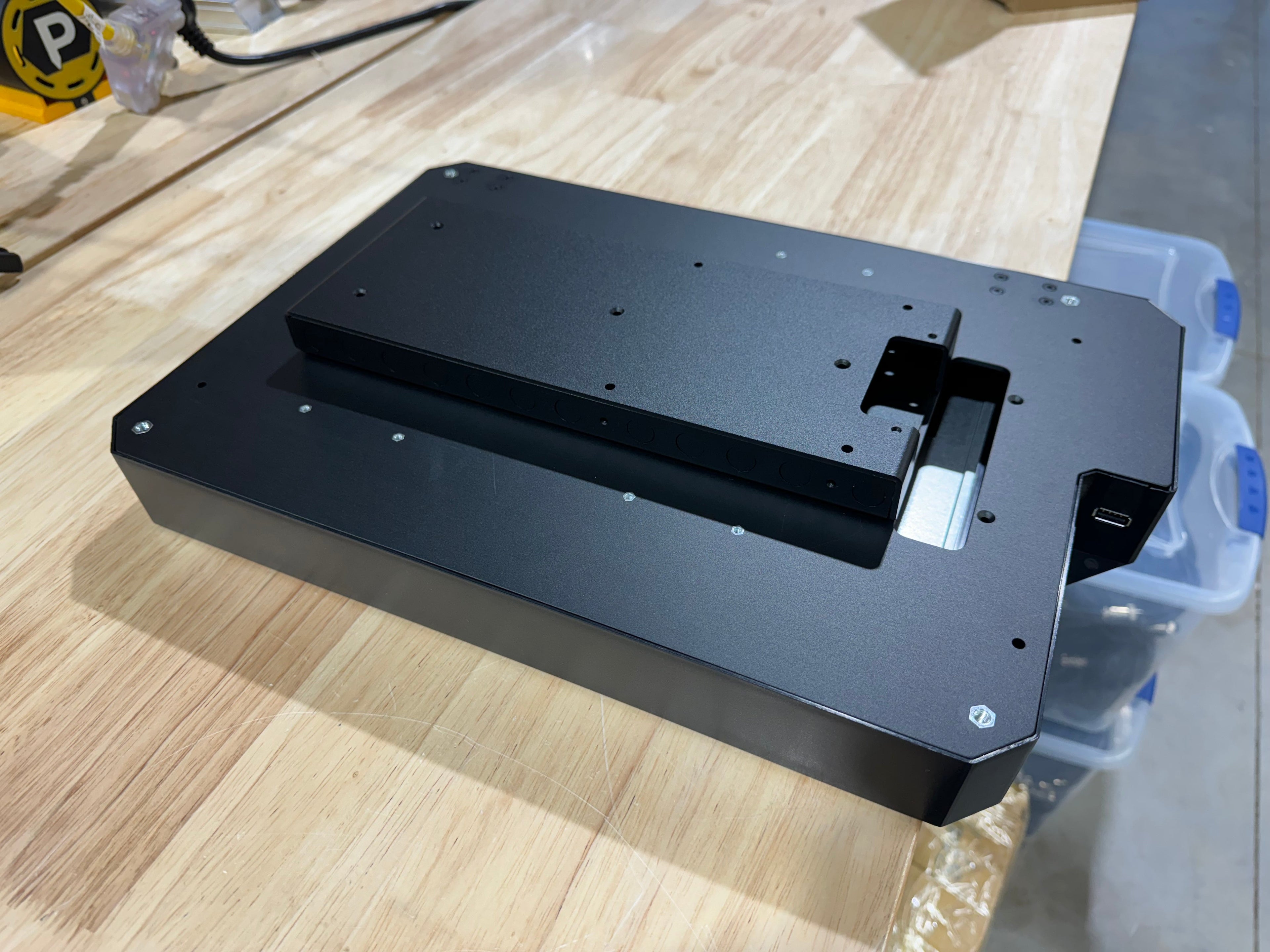 24-Port Aluminum Inlets Panel for MASSO G3 Touch