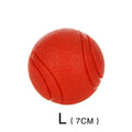 Indestructible Chew Proof Rubber Ball.