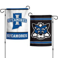 Indiana State Sycamores Garden Flag 2 Sided Logo