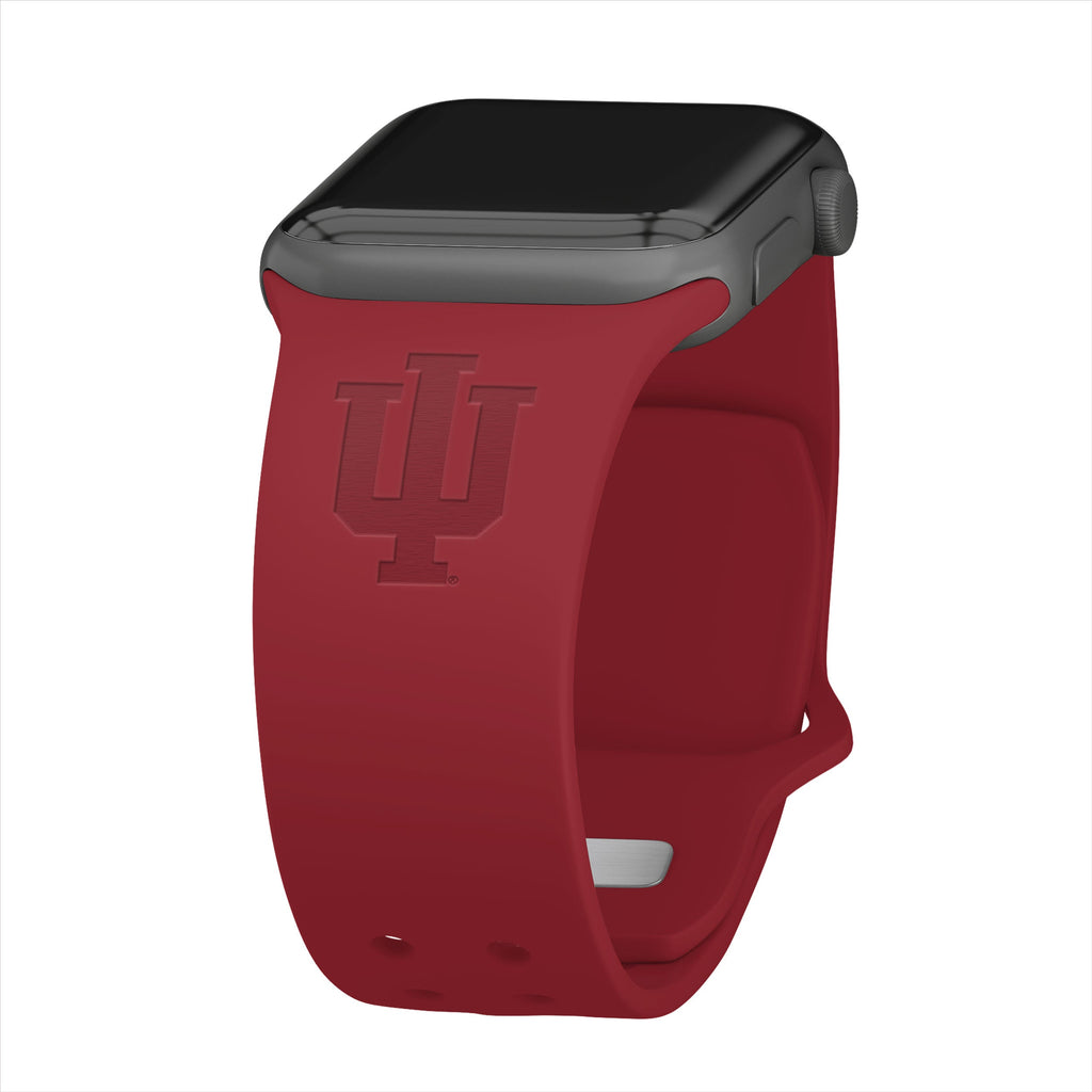 Indiana Hoosiers Engraved Apple Watch Band