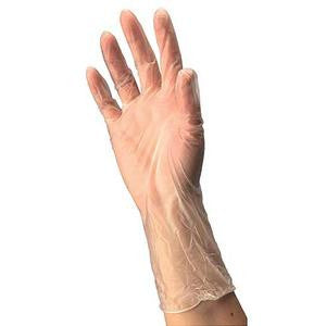 InstaGard® Synthetic Powder Free Vinyl Exam Gloves Small - 8886I