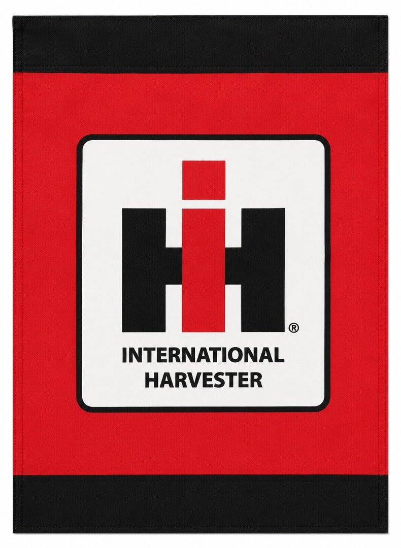 International Harvester Garden Flag 2 Sided Case IH