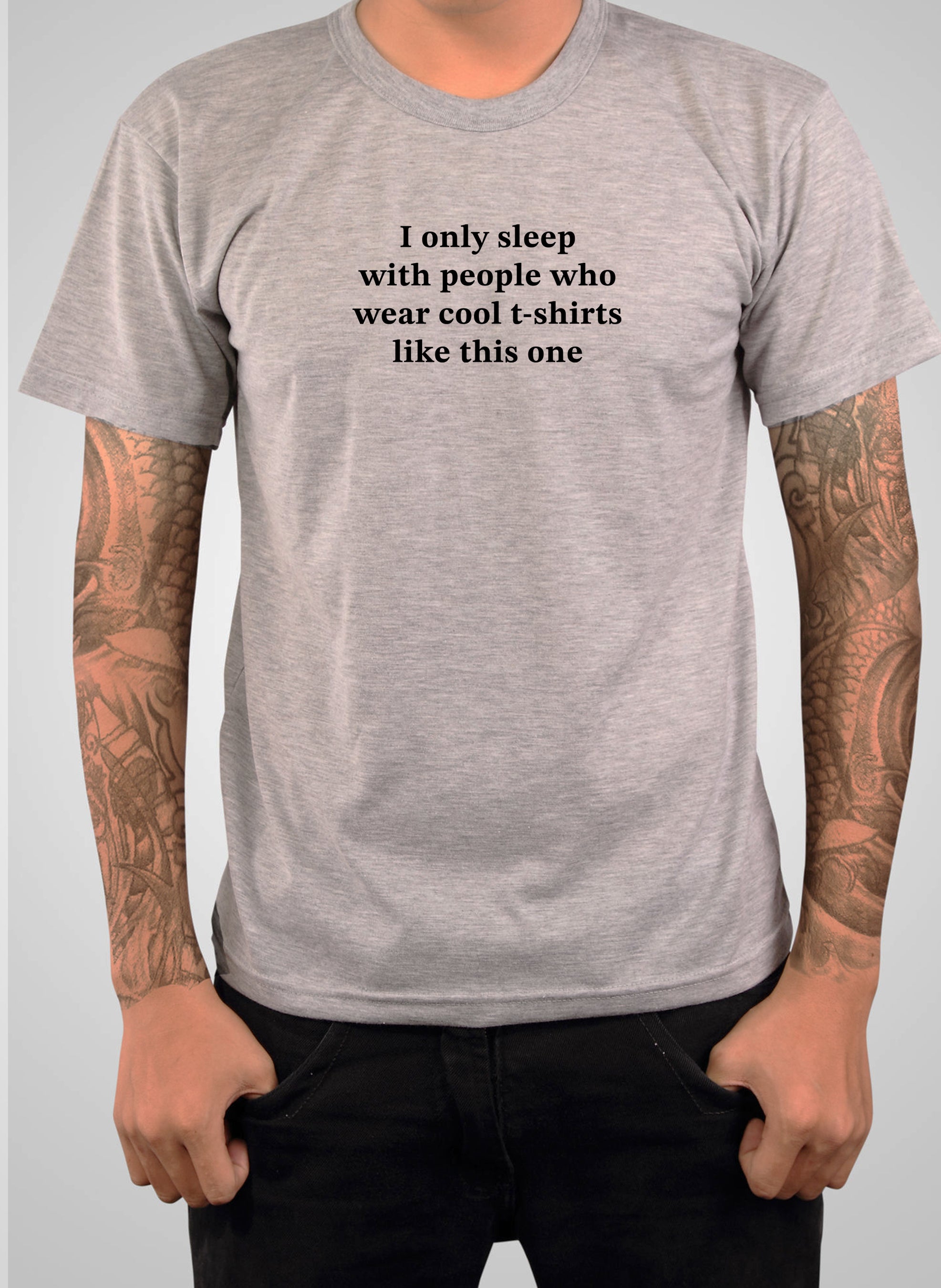 I only sleep with people who wear cool t-shirts like this one T-Shirt