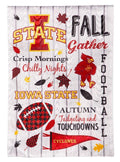 Iowa State 2 Sided Fall Garden Flag