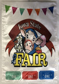 Iowa State Fair Garden Flag 2 Sided Summer