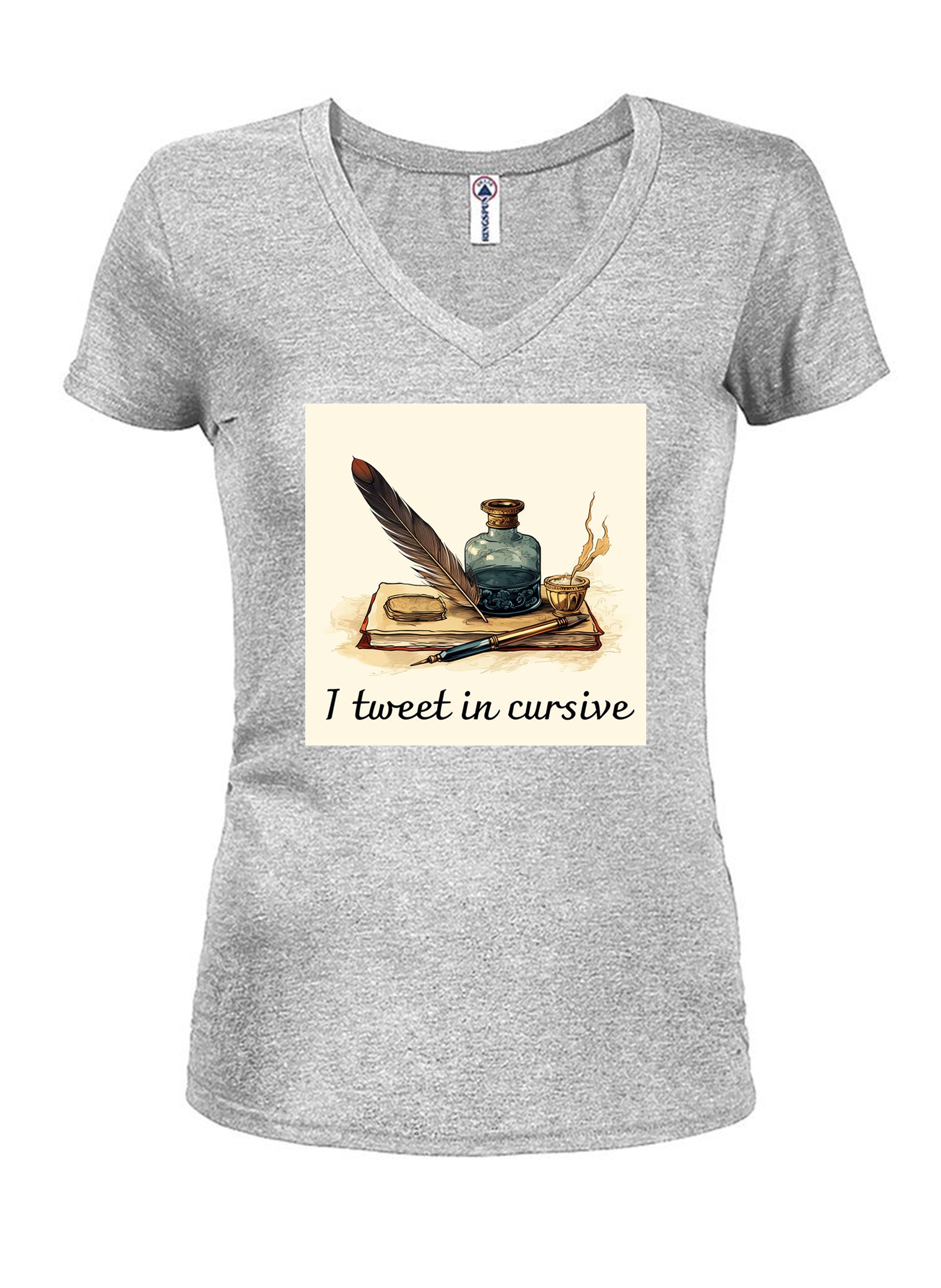 I tweet in cursive T-Shirt