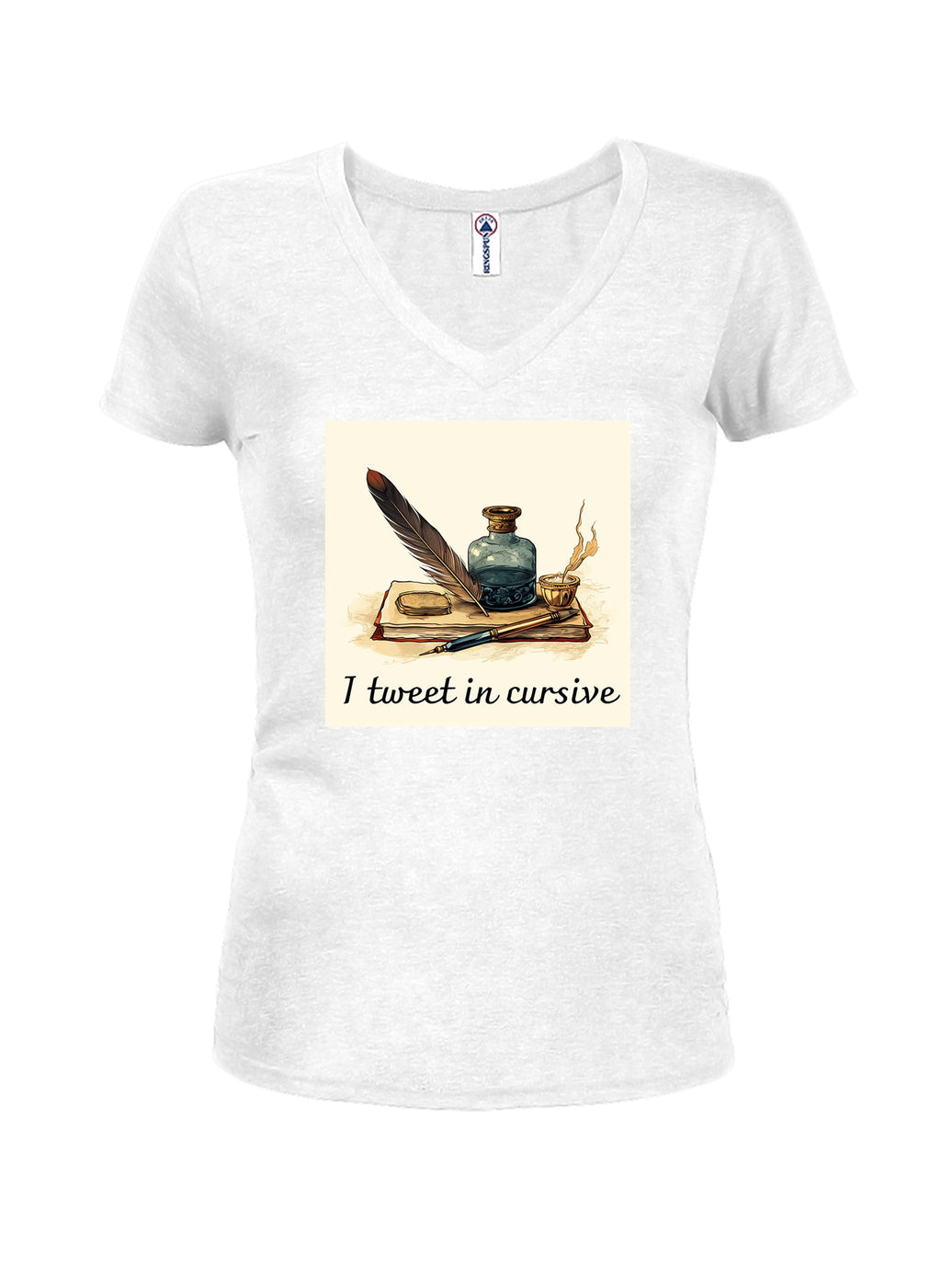 I tweet in cursive T-Shirt