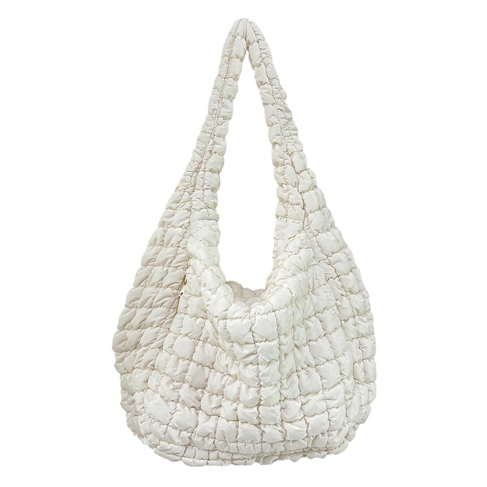 Oversized Quilted Puffer Shoulder Crossbody Bag Cloud Bag