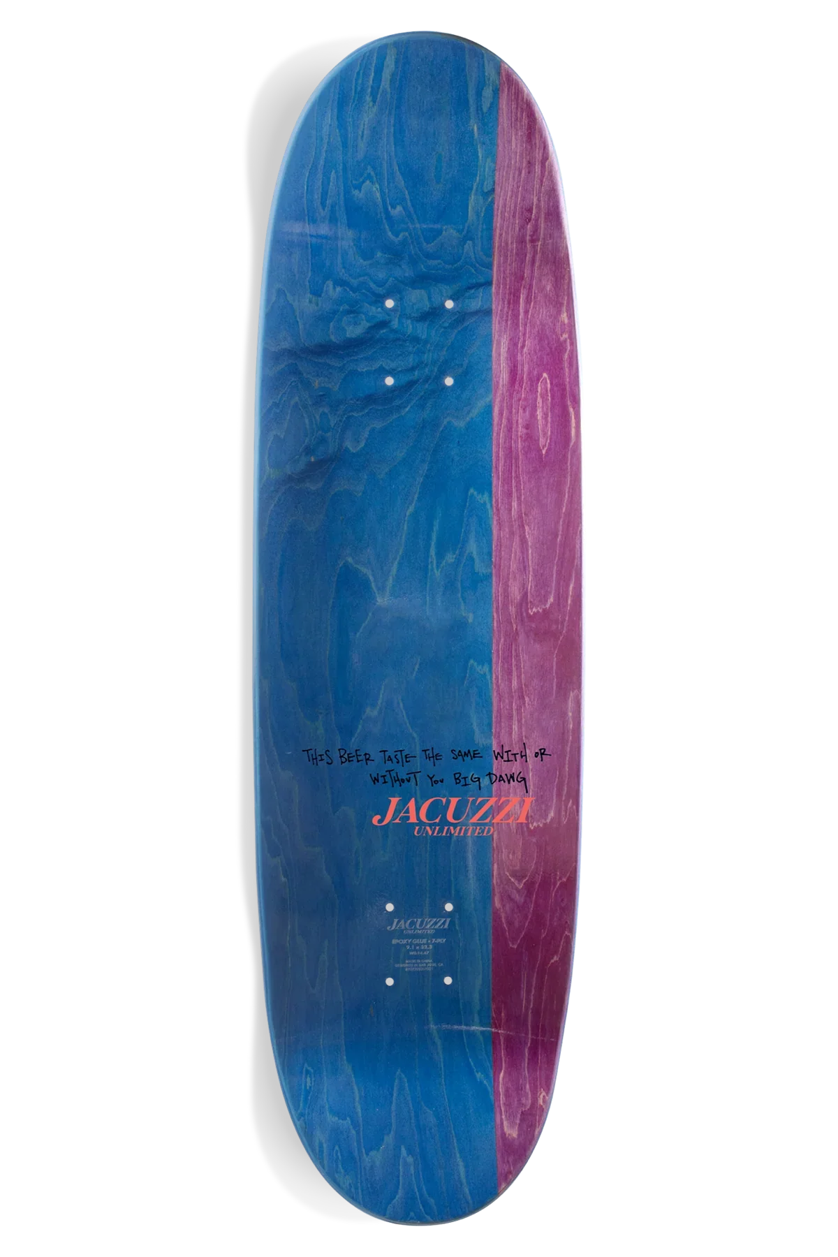 Jacuzzi Latham Frog EX7 9.12" Skateboard Deck