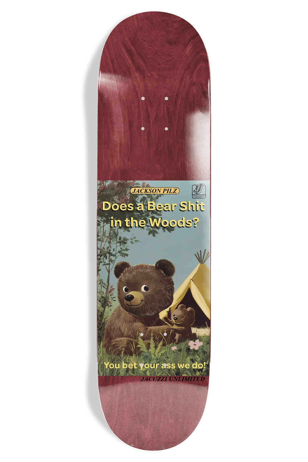 Jacuzzi Pilz Storybook EX7 9" Skateboard Deck