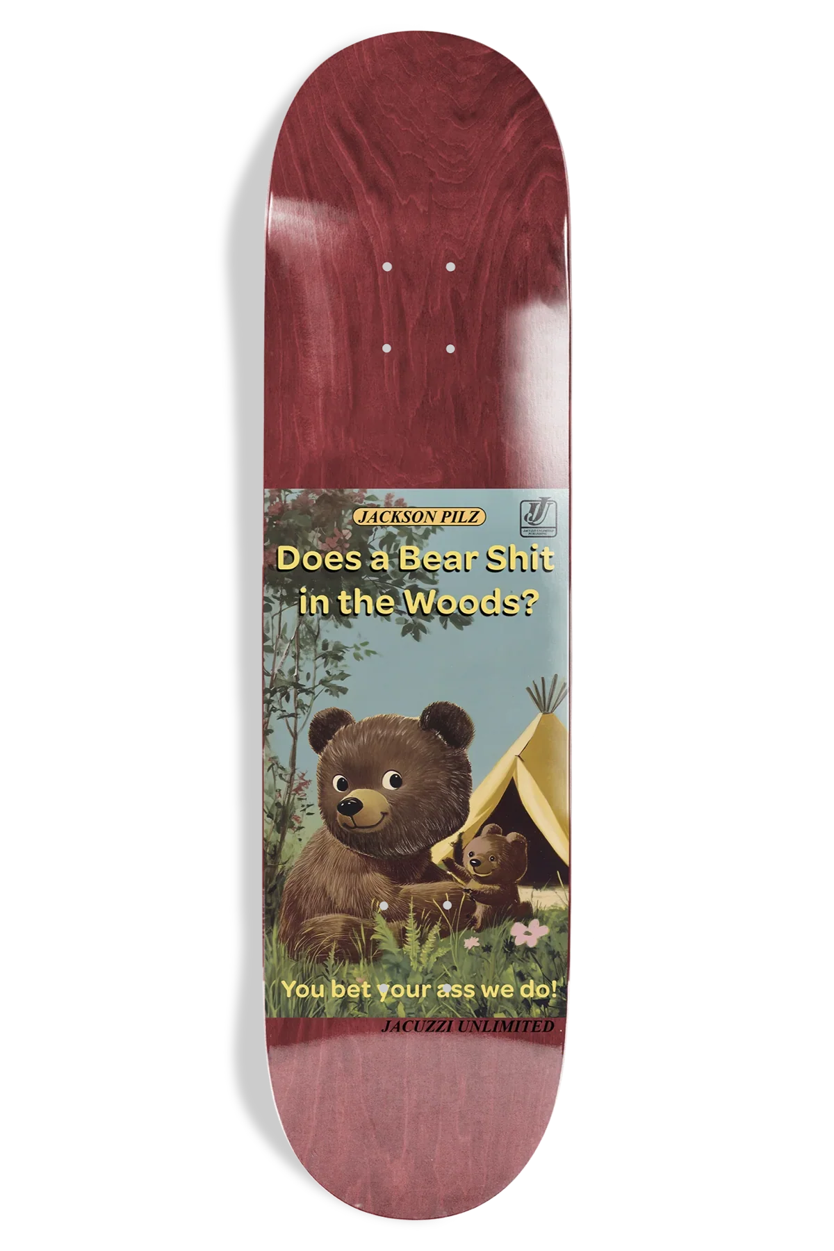 Jacuzzi Pilz Storybook EX7 9" Skateboard Deck