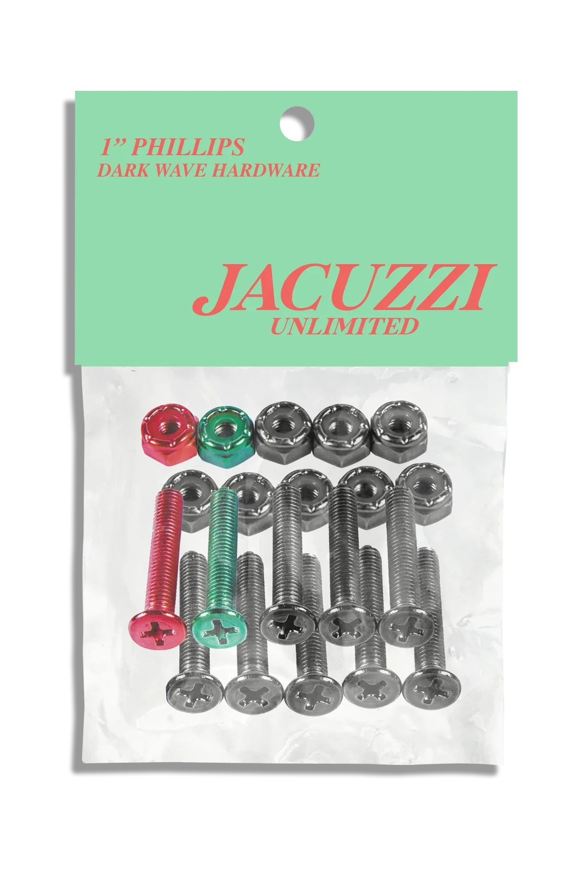 Jacuzzi Dark Wave Hardware Set 1" Phillips - Black/Multi
