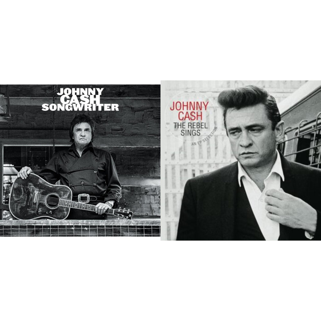Johnny Cash - Songwriter & Rebel Sings (Crystal Clear & Solid Silver LP Vinyl)