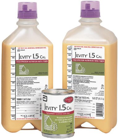 JEVITY® 1.5 CAL Unflavored Calorically Dense Liquid with Fiber