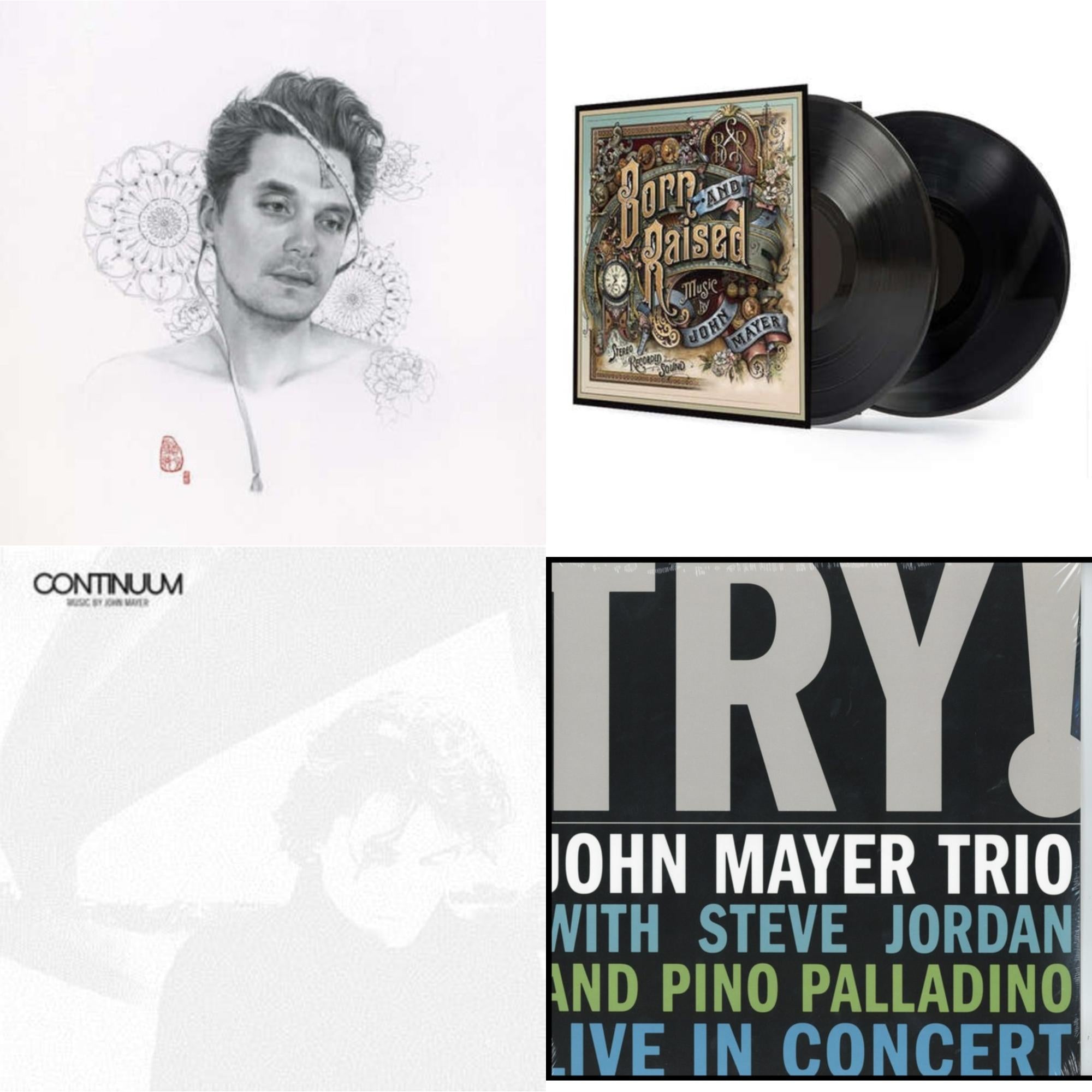 Try: Live In Concert & Born & Raised (2LP/CD/180G/Gatefold) & Continuum (180G) & Search For Everything (2LP/180G/Dl Code)