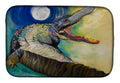 Alligator Dish Drying Mat Absorbent Dish Drying Mat Pad for Kitchen Counter Dish Drainer Mat for Countertop, 14 x 21", Multicolor