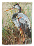 Blue Heron Gazing West Garden Flag Mailbox Decorative Yard Banner Outside Patio Artwork for Flower Beds, Garden Size, Multicolor