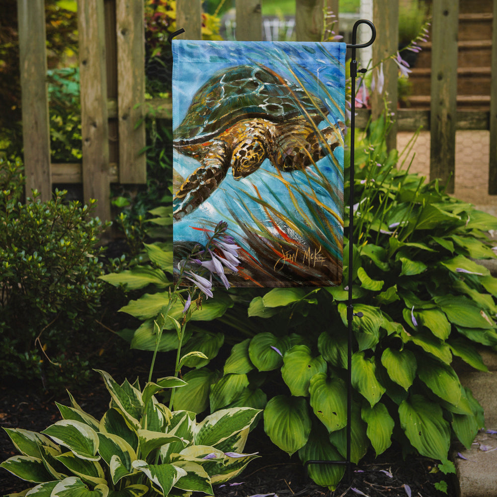 Loggerhead Sea Turtle Garden Flag Mailbox Decorative Yard Banner Outside Patio Artwork for Flower Beds, Garden Size, Multicolor