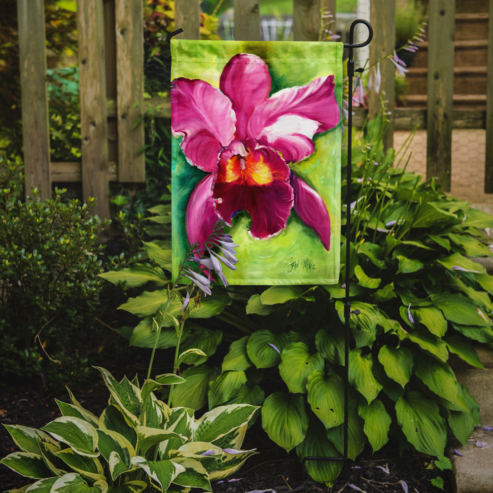 Orchid Garden Flag Mailbox Decorative Yard Banner Outside Patio Artwork for Flower Beds, Garden Size, Multicolor