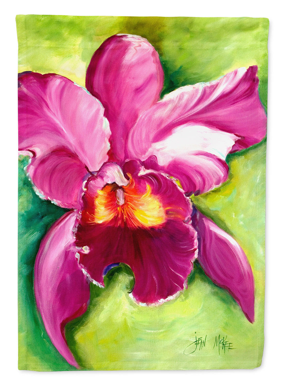 Orchid Garden Flag Mailbox Decorative Yard Banner Outside Patio Artwork for Flower Beds, Garden Size, Multicolor
