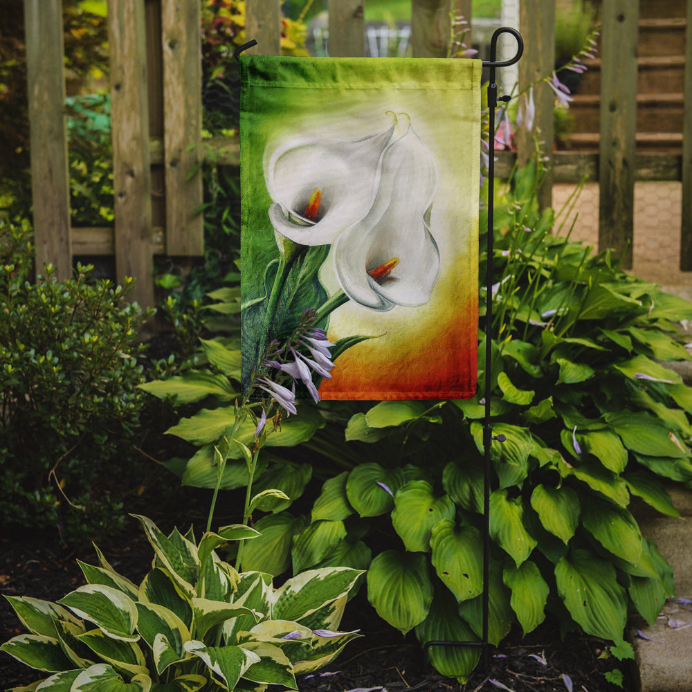 Lilies by Sinead Jones Garden Flag Mailbox Decorative Yard Banner Outside Patio Artwork for Flower Beds, Garden Size, Multicolor