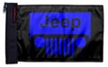 Jeep Grill 12"x18" Forever Wave Flag for Jeep Wrangler LJ 2003-2006