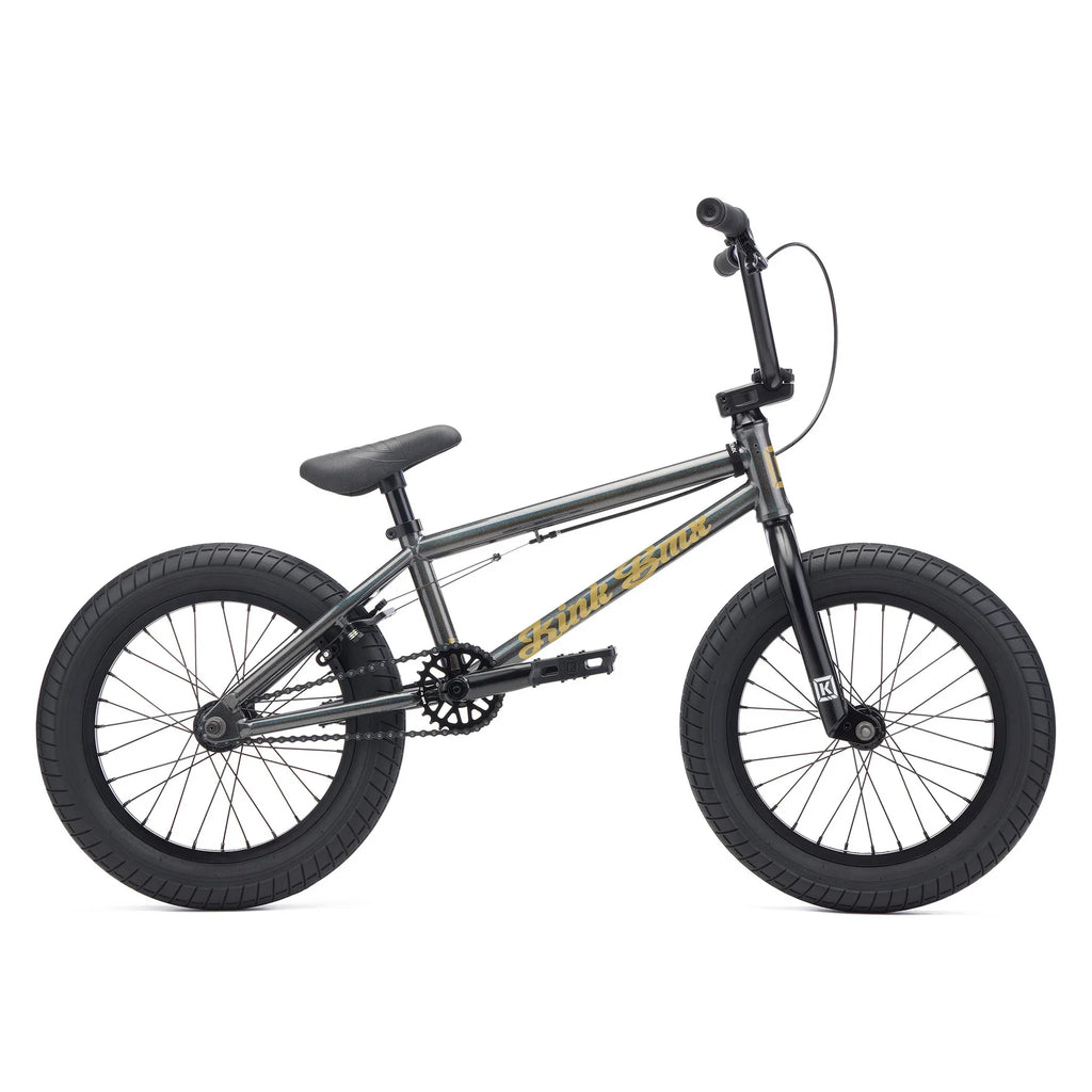 Kink 2027 Carve 16″ Complete BMX Bike - Digital Gray