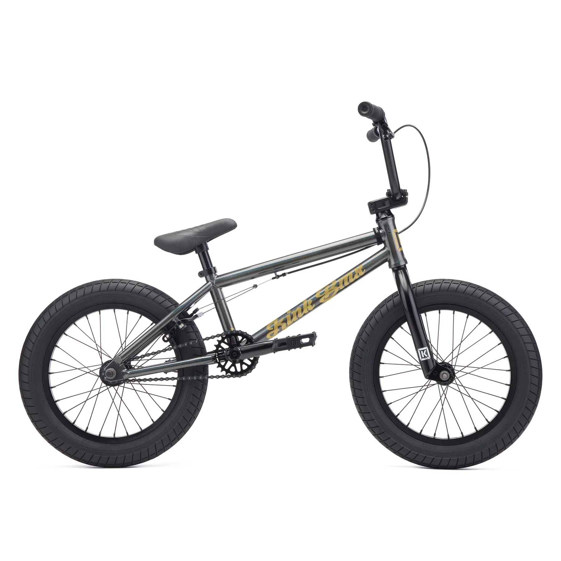 Kink 2027 Carve 16″ Complete BMX Bike - Digital Gray