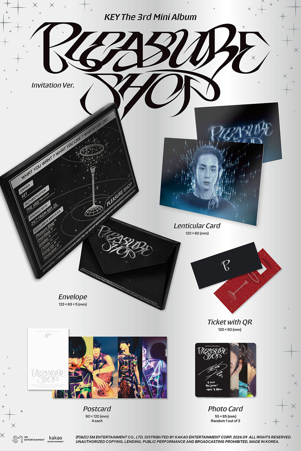 SHINee Key 3rd Mini Album - Pleasure Shop