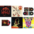 King Gizzard & The Lizard Wizard - Live In Brussels '19 (Fuzz Club Official Bootleg) & Teenage Gizzard (Fuzz Club Official Bootleg) (Deluxe Edition) & Gumboot Soup & Infest The Rats' Nest (Red/Black LP Vinyl) & Nonagon Infinity (Yellow/Red/Black LP