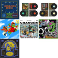 King Gizzard & The Lizard Wizard - Laminated Denim (Lucky Rainbow LP Vinyl) & Live In Adelaide '19 (Fuzz Club Official Bootleg) & Live In Asheville '19 (Fuzz Club Official Bootleg) & Live In Melbourne '21 (Yellow Vinyl/2LP) (I) & Changes (Recycled
