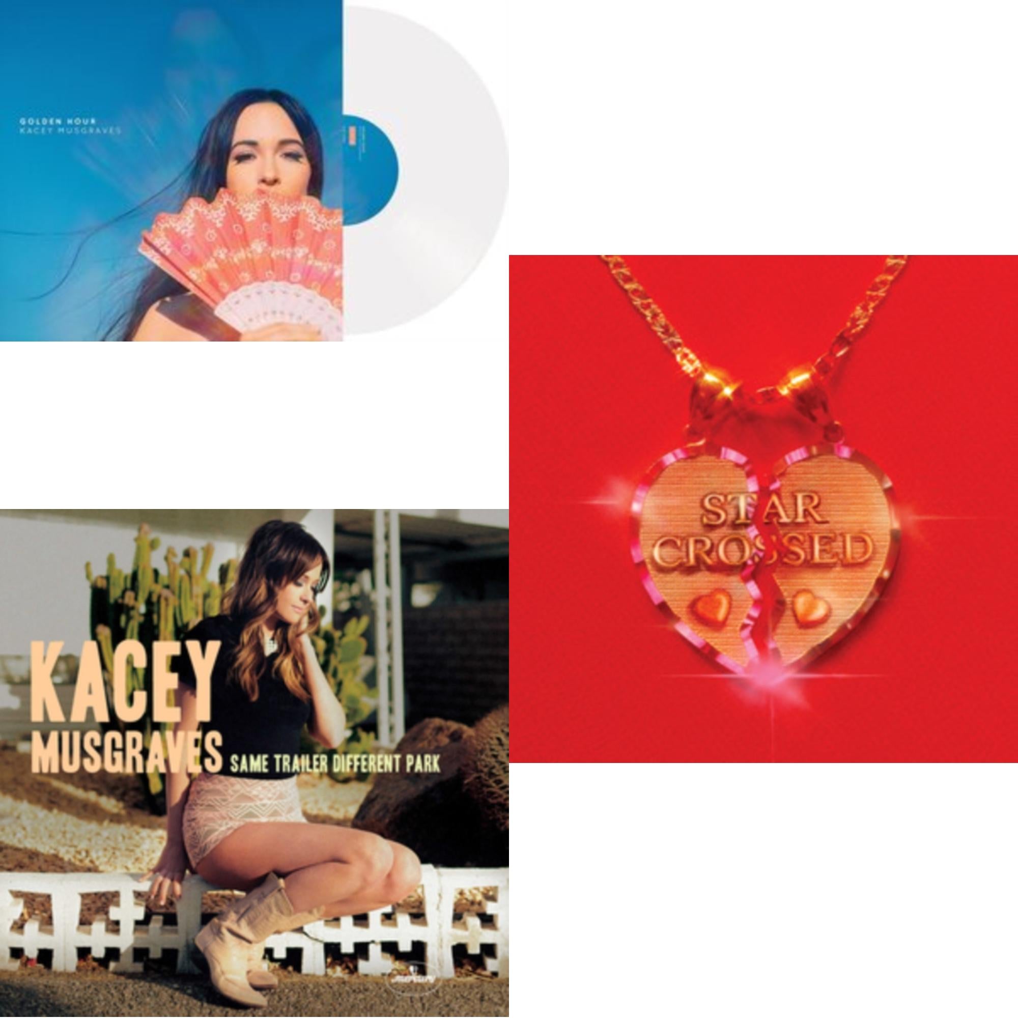 Star-Crossed (Sea Foam LP Vinyl) & Same Trailer Different Park & Golden Hour (LP)