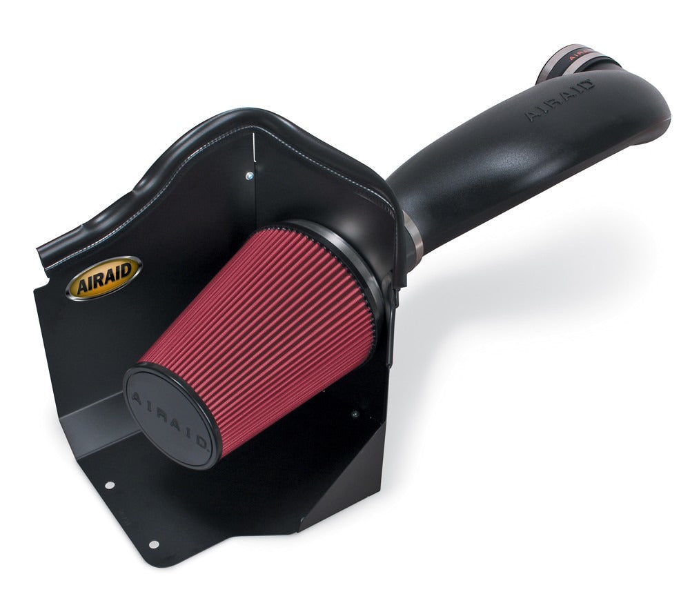 Airaid 2006 Chevy 4.8/5.3/6.0 (w/ Elec Fan/High Hood) CAD Intake System w/ Tube (Oiled / Red Media) 200-186