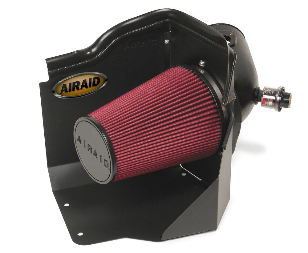 Airaid 06-07 Chevy Duramax Classic (w/ High Hood) CAD Intake System w/o Tube (Oiled / Red Media) 200-187