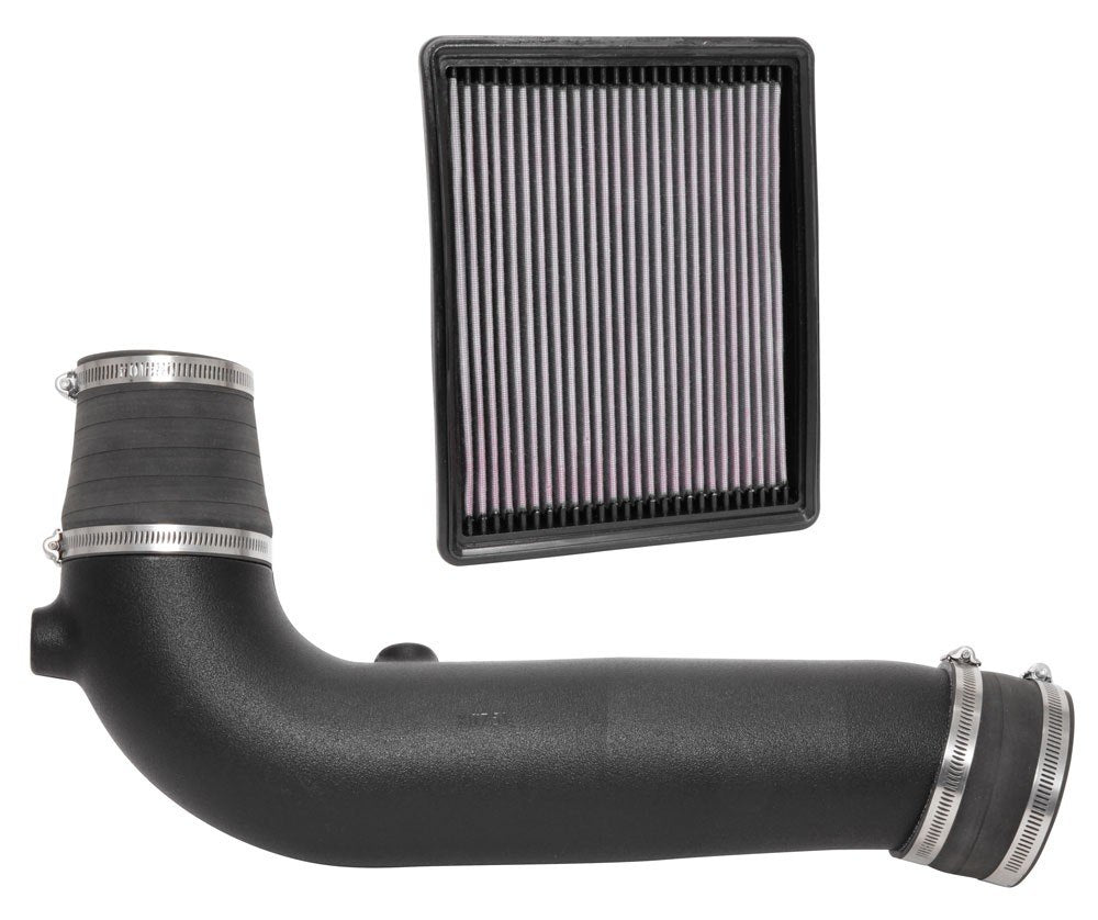 Airaid 17-18 Chevrolet Silverado / GMC Sierra V6-4.3L F/I Airaid Jr Intake Kit - Oiled / Red Media 200-752