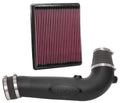 Airaid 17-18 Chevrolet Silverado 1500 4.3L V6 F/I Airaid Jr Intake Kit - Dry / Red Media 201-752
