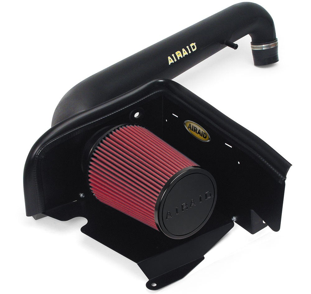 Airaid 97-06 Jeep Wrangler TJ 4.0L CAD Intake System w/ Tube (Dry / Red Media) 311-158