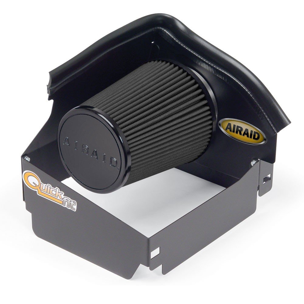 Airaid 05-10 Jeep Grand Cherokee 5.7L / 06-10 SRT8 CAD Intake System w/o Tube (Dry / Black Media) 312-170