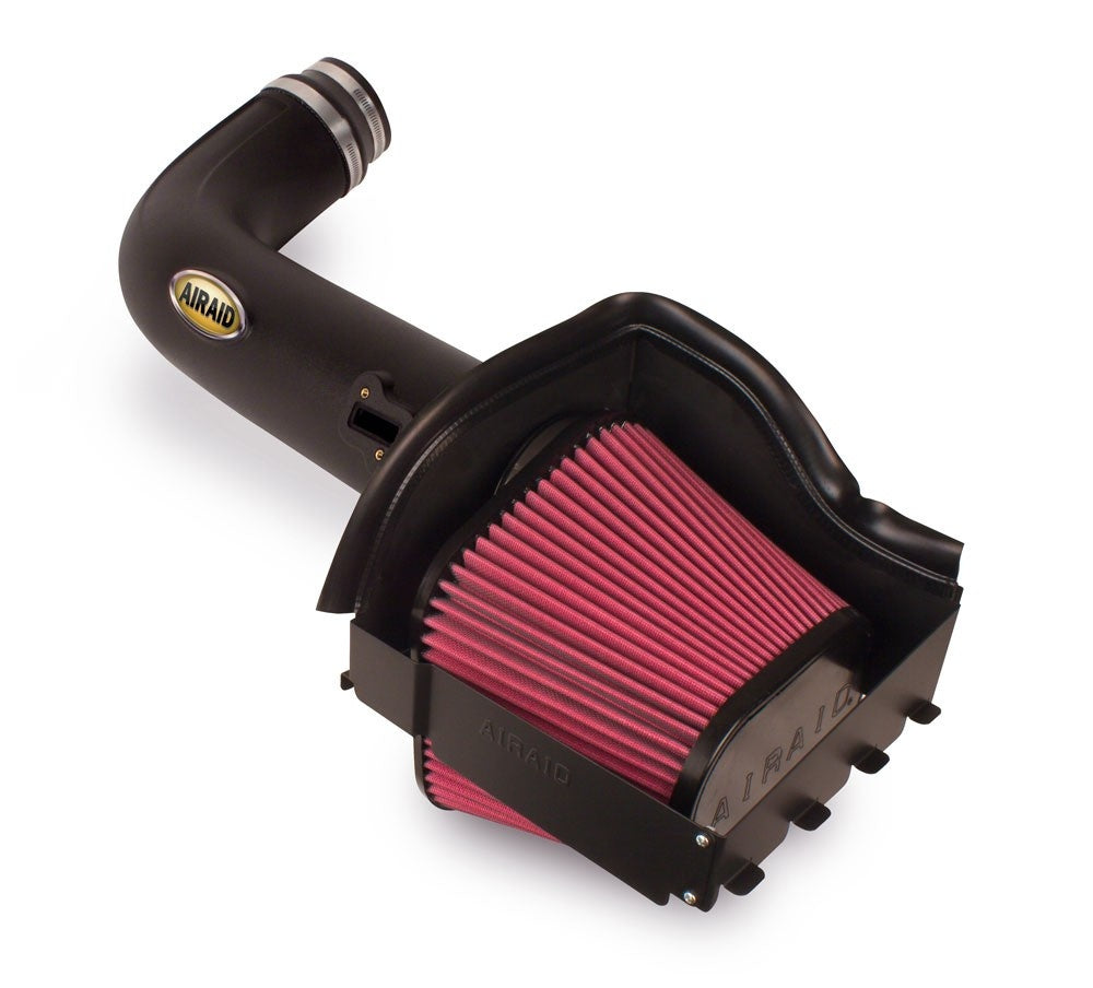 Airaid 2010 Ford F-150 Raptor 5.4L CAD Intake System w/ Tube (Oiled / Red Media) 400-257