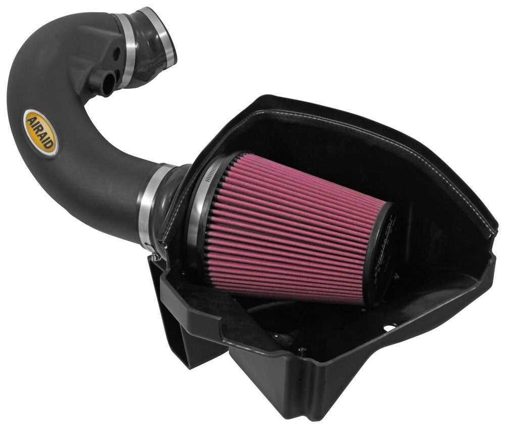 Airaid 12-13 Ford Mustang Boss 302 MXP Intake System w/ Tube (Oiled / Red Media) 450-321