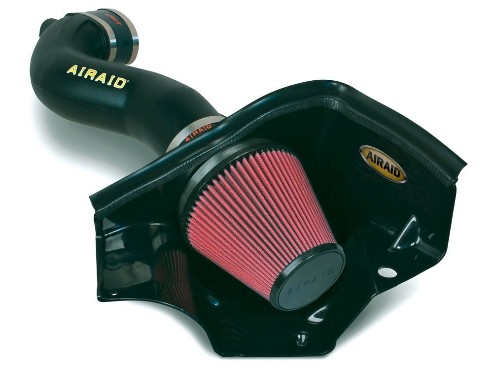 Airaid 11-14 Ford Mustang GT 5.0L Race Only (No MVT) MXP Intake System w/ Tube (Dry / Red Media) 451-304