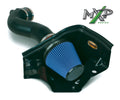 Airaid 11-14 Ford Mustang GT 5.0L Race Only (No MVT) MXP Intake System w/ Tube (Dry / Blue Media) 453-304