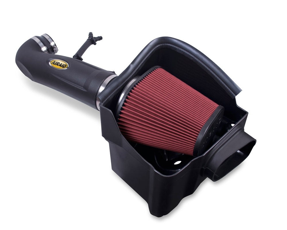 Airaid 04-13 Nissan Titan/Armada 5.6L MXP Intake System w/ Tube (Dry / Red Media) 521-284