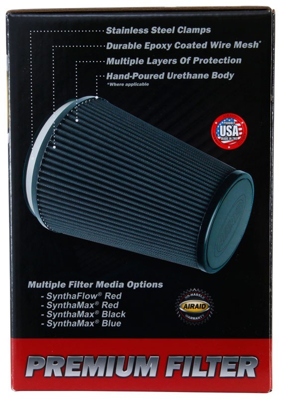 Airaid Universal Air Filter - Cone 4 x 7 x 4 5/8 x 6 701-456