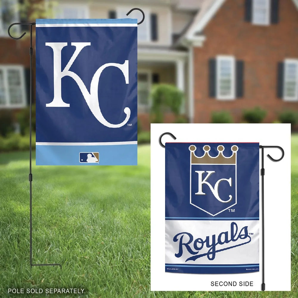 Kansas City Royals Garden Flag 2 Sided Logo