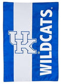Kentucky Wildcats Garden Flag 2 Sided Applique University