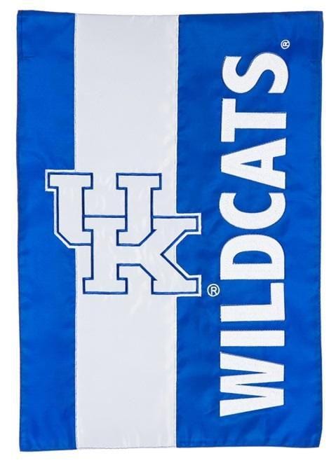Kentucky Wildcats Garden Flag 2 Sided Applique University
