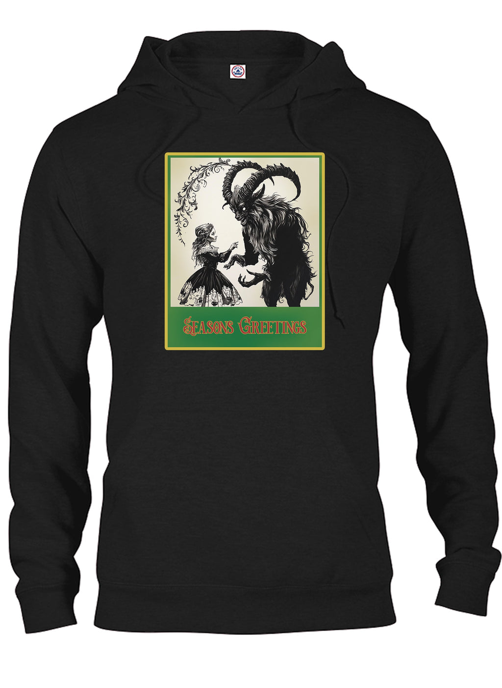 Krampus Seasons Greetings T-Shirt