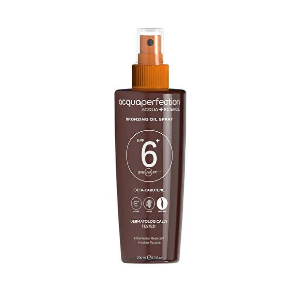 Acqua Perfection Bronzing Oil Spray SPF6 - Non-Greasy Sun Care & Tanning Aid